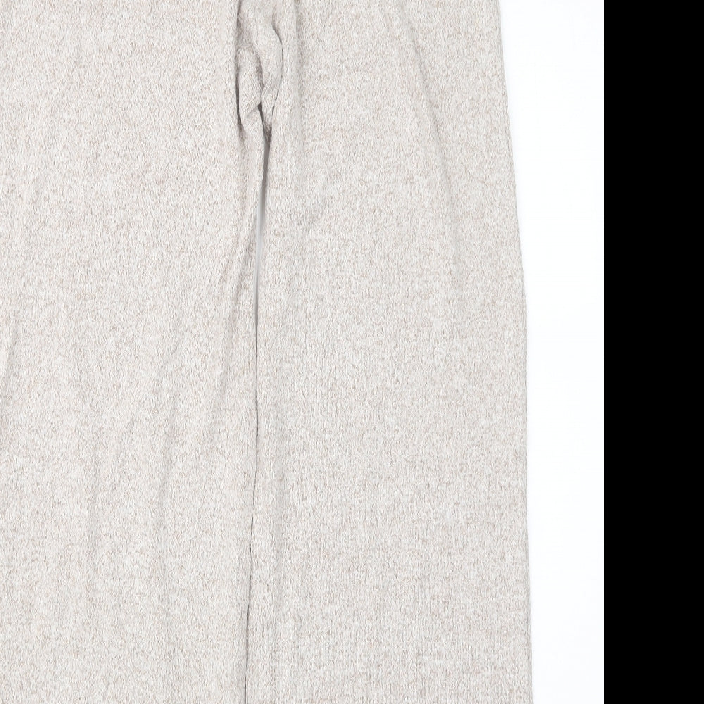 H&M Womens Beige Geometric  Capri Lounge Pants Size M