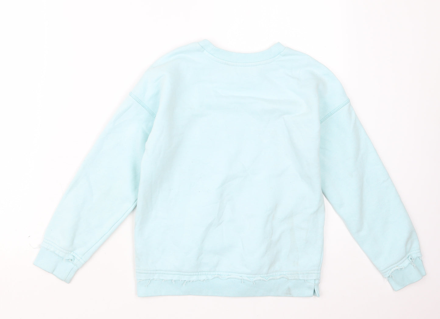 George Girls Blue   Pullover Jumper Size 8-9 Years