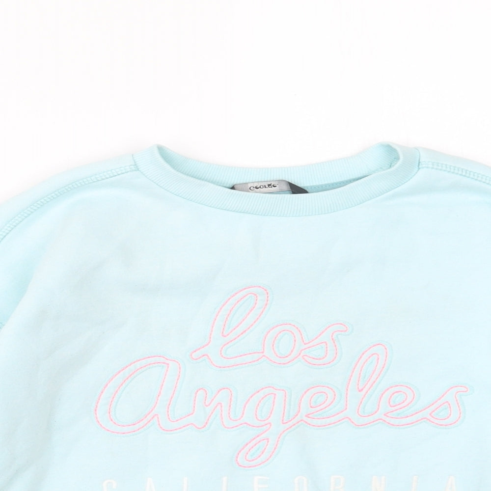 George Girls Blue   Pullover Jumper Size 8-9 Years