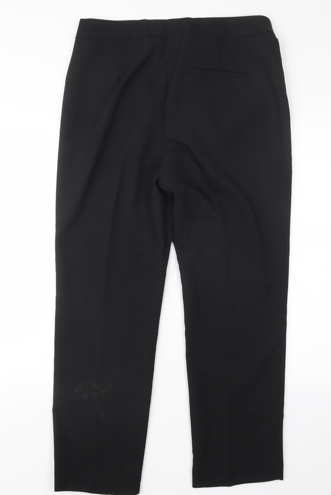 Papaya Womens Black   Trousers  Size 14 L28 in