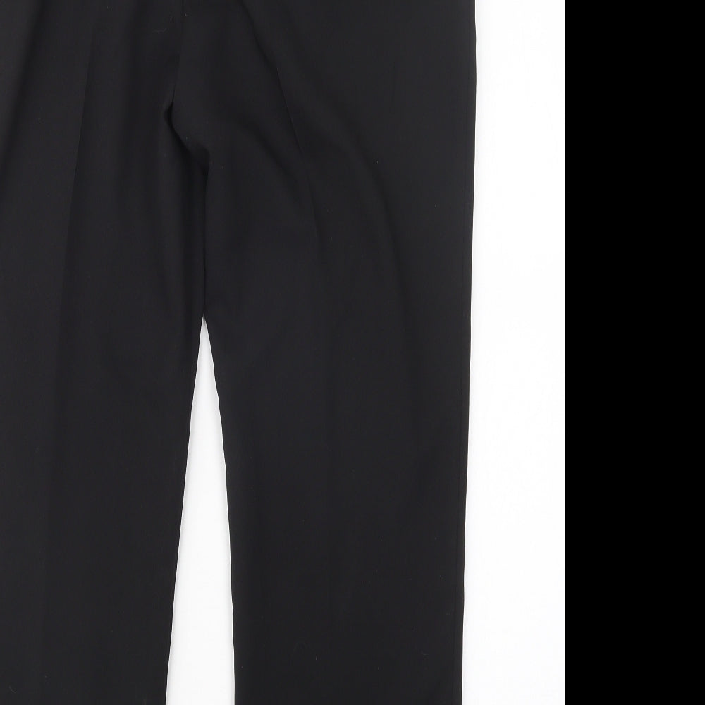 Papaya Womens Black   Trousers  Size 14 L28 in