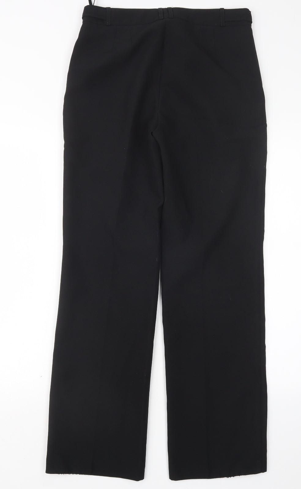 Peacocks Womens Black   Trousers  Size 8 L30 in