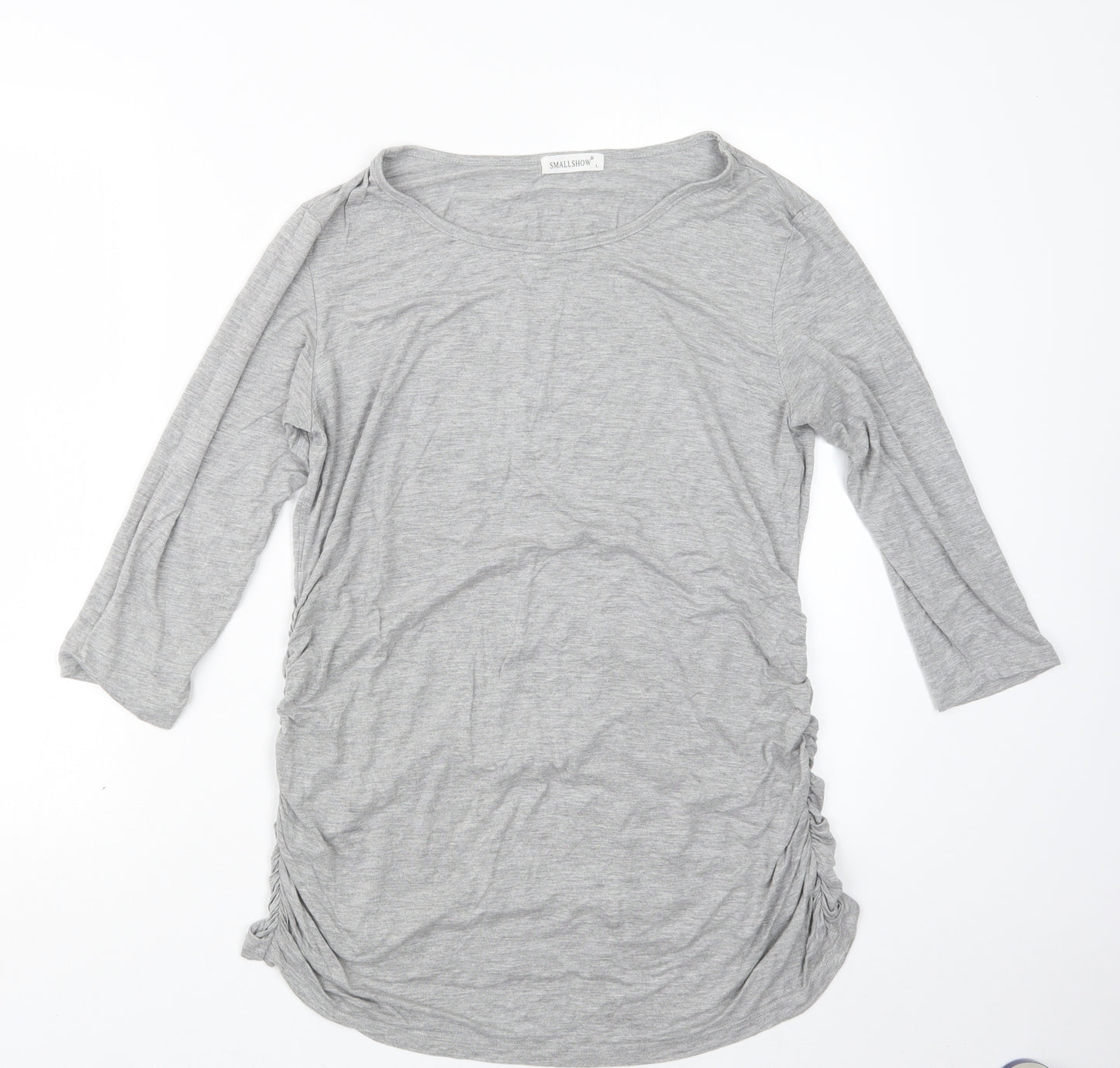 Small Show Womens Grey   Basic T-Shirt Size L