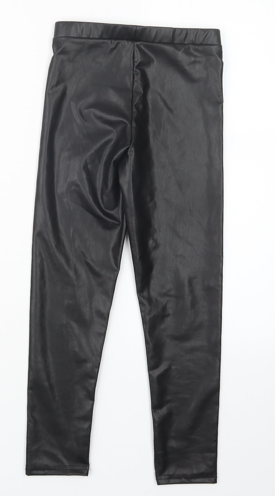Matalan Girls Black   Capri Trousers Size 8 Years