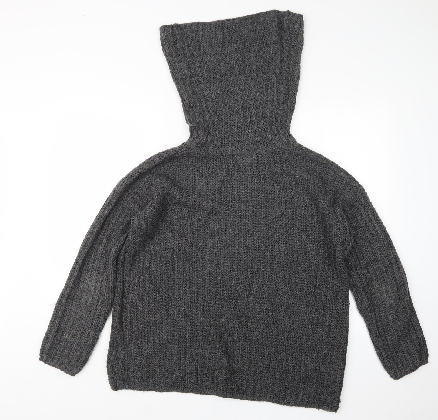Onfire Womens Grey  Knit Pullover Jumper Size 12
