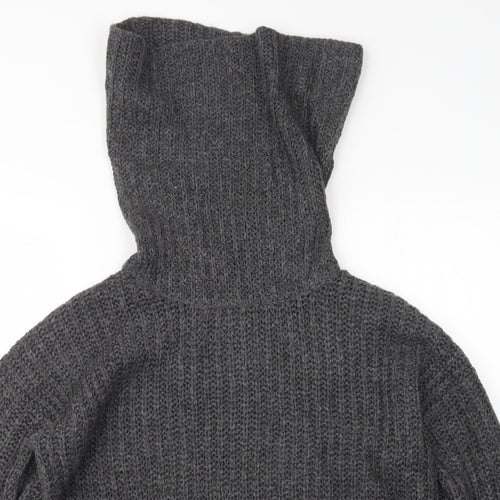 Onfire Womens Grey  Knit Pullover Jumper Size 12