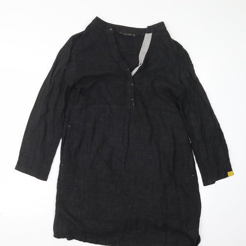 Zara Womens Black   T-Shirt Dress  Size S