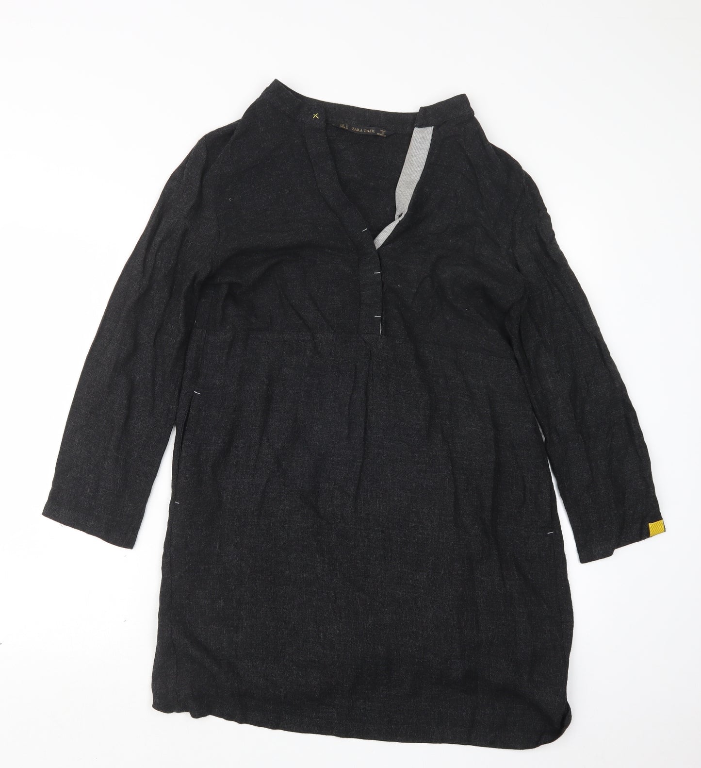 Zara Womens Black   T-Shirt Dress  Size S