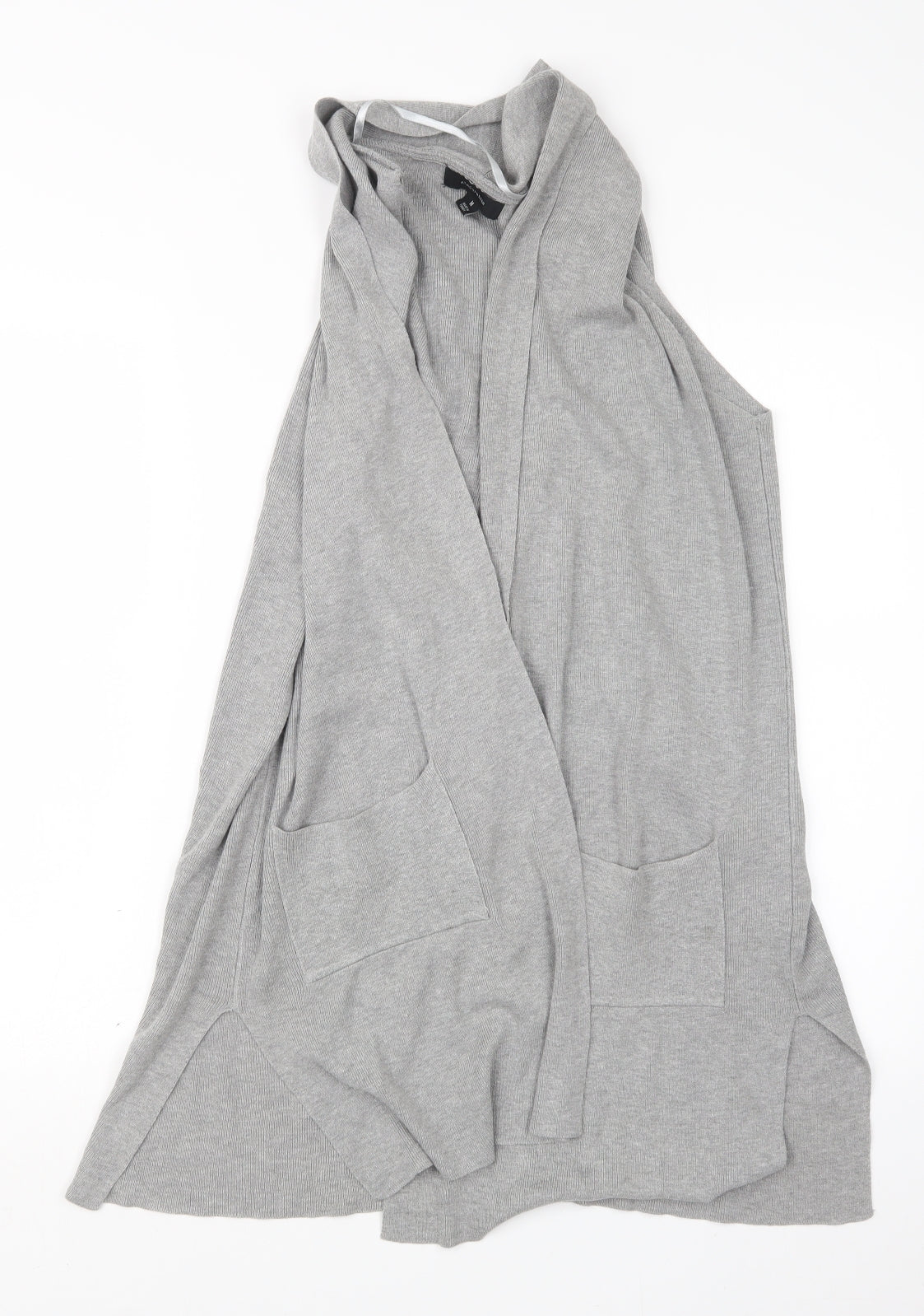 Atmosphere Womens Grey  Knit Cardigan Jumper Size 10