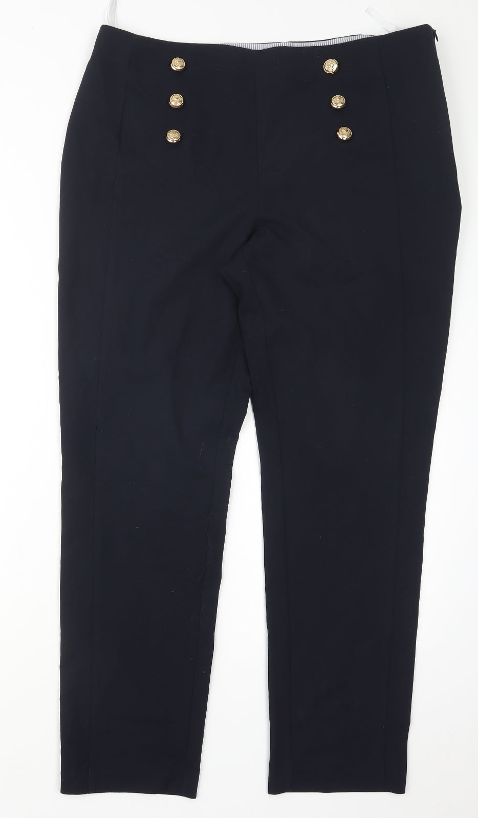 Very Womens Blue   Trousers  Size 16 L28 in