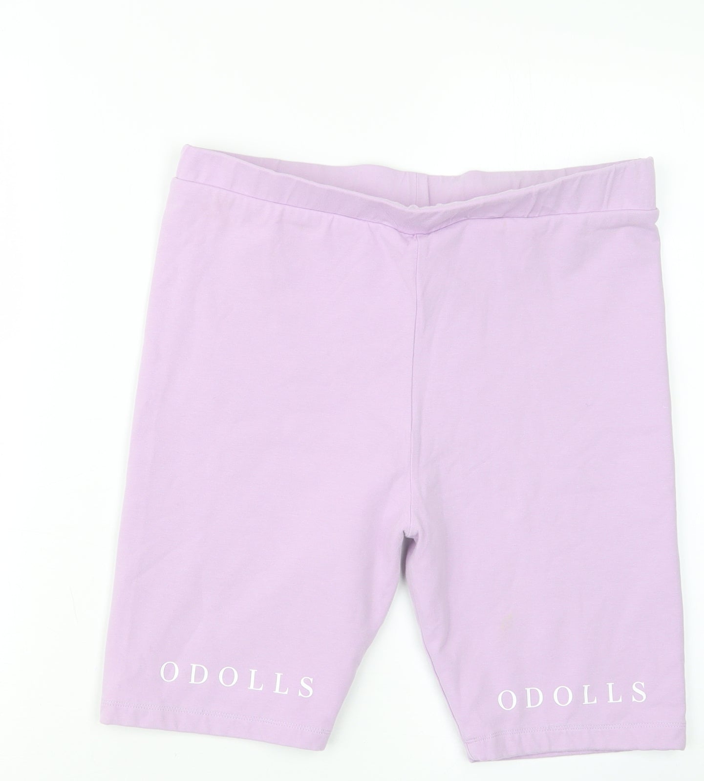 ODOLLS Womens Purple   Bermuda Shorts Size 14