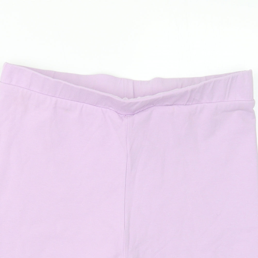ODOLLS Womens Purple   Bermuda Shorts Size 14