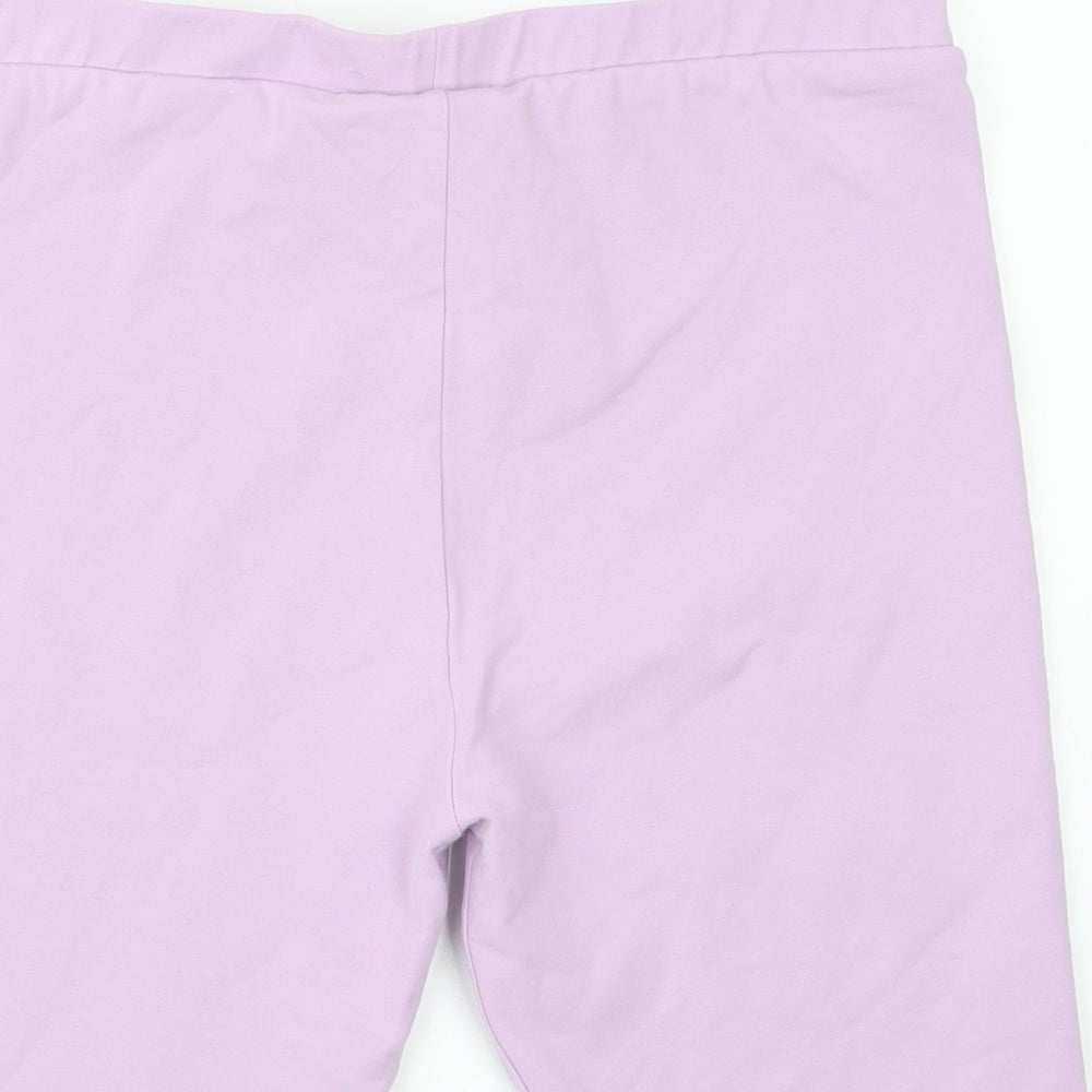 ODOLLS Womens Purple   Bermuda Shorts Size 14