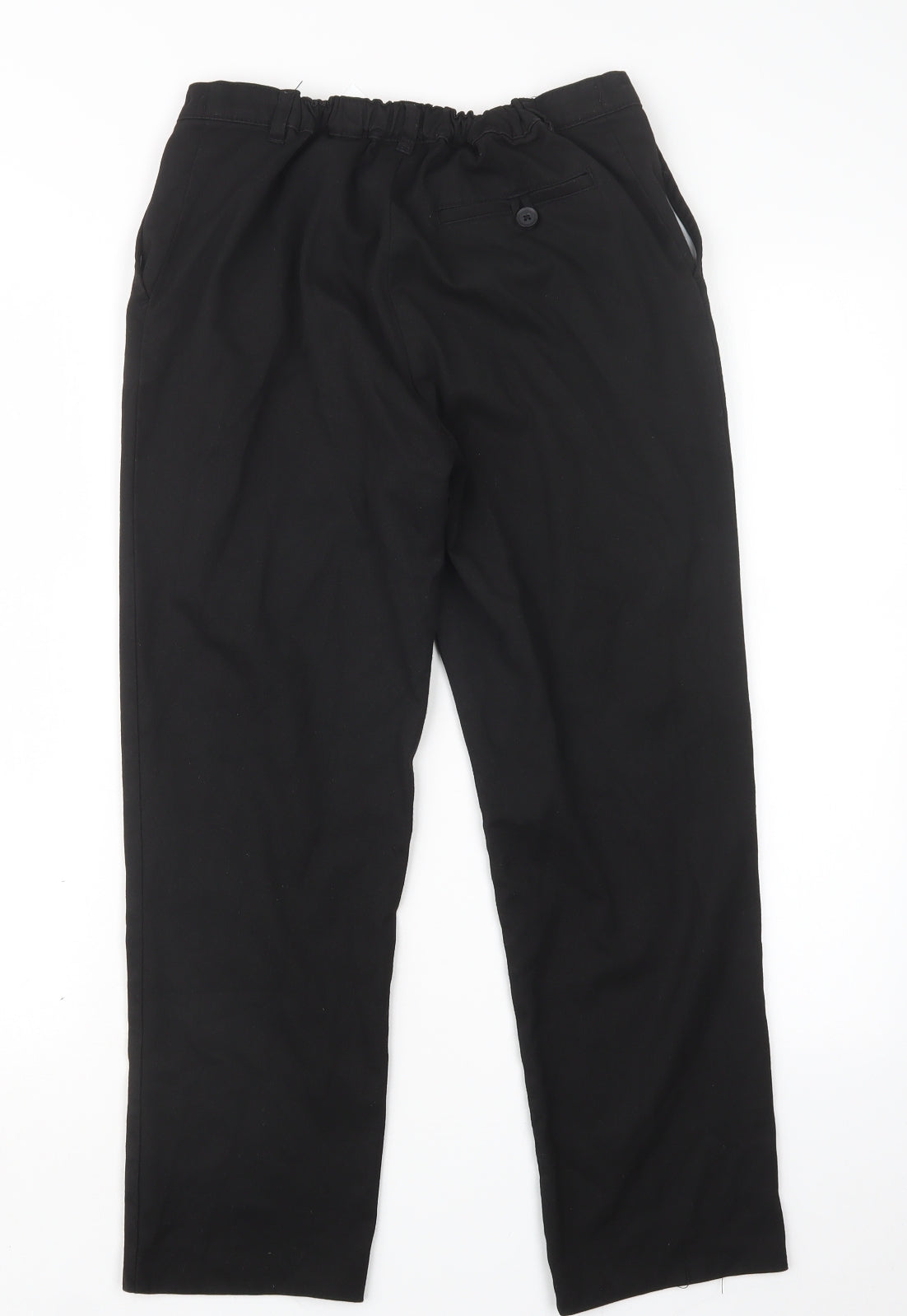 George Boys Black   Capri Trousers Size 16 Years