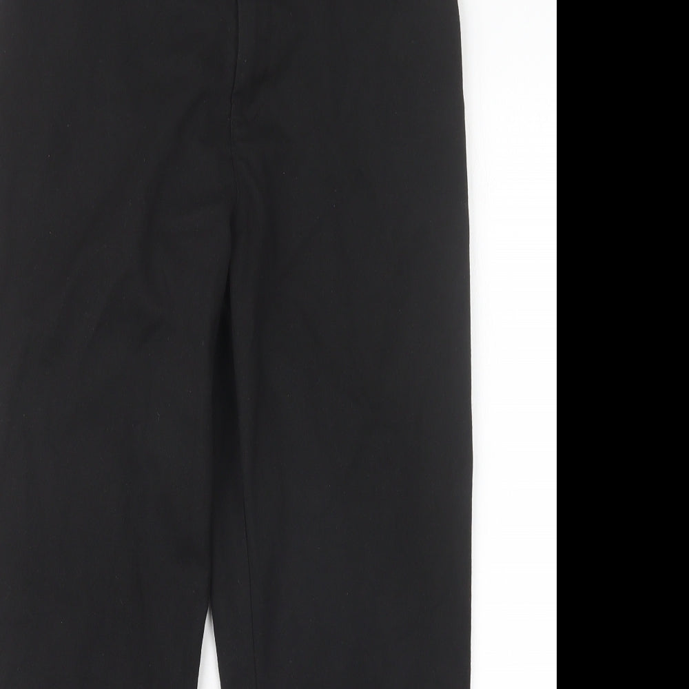 George Boys Black   Capri Trousers Size 16 Years