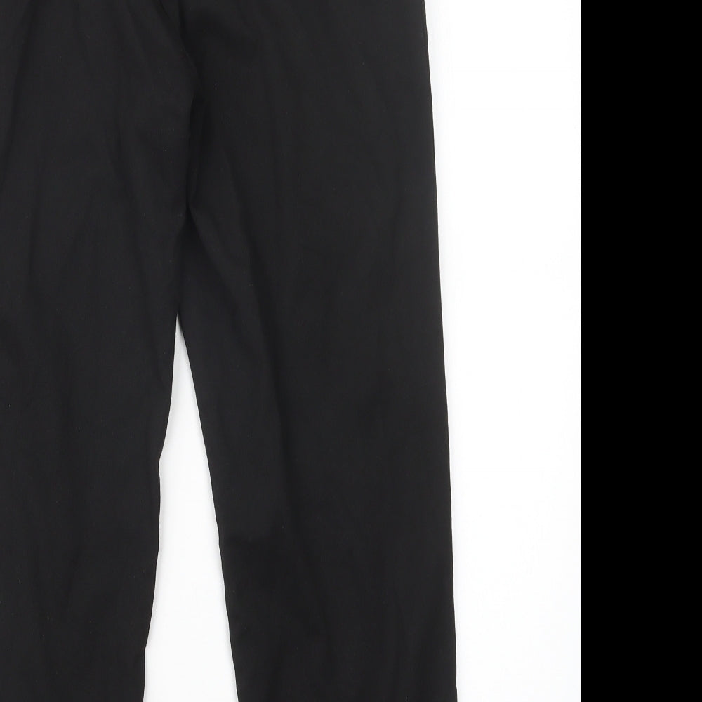 George Boys Black   Capri Trousers Size 16 Years