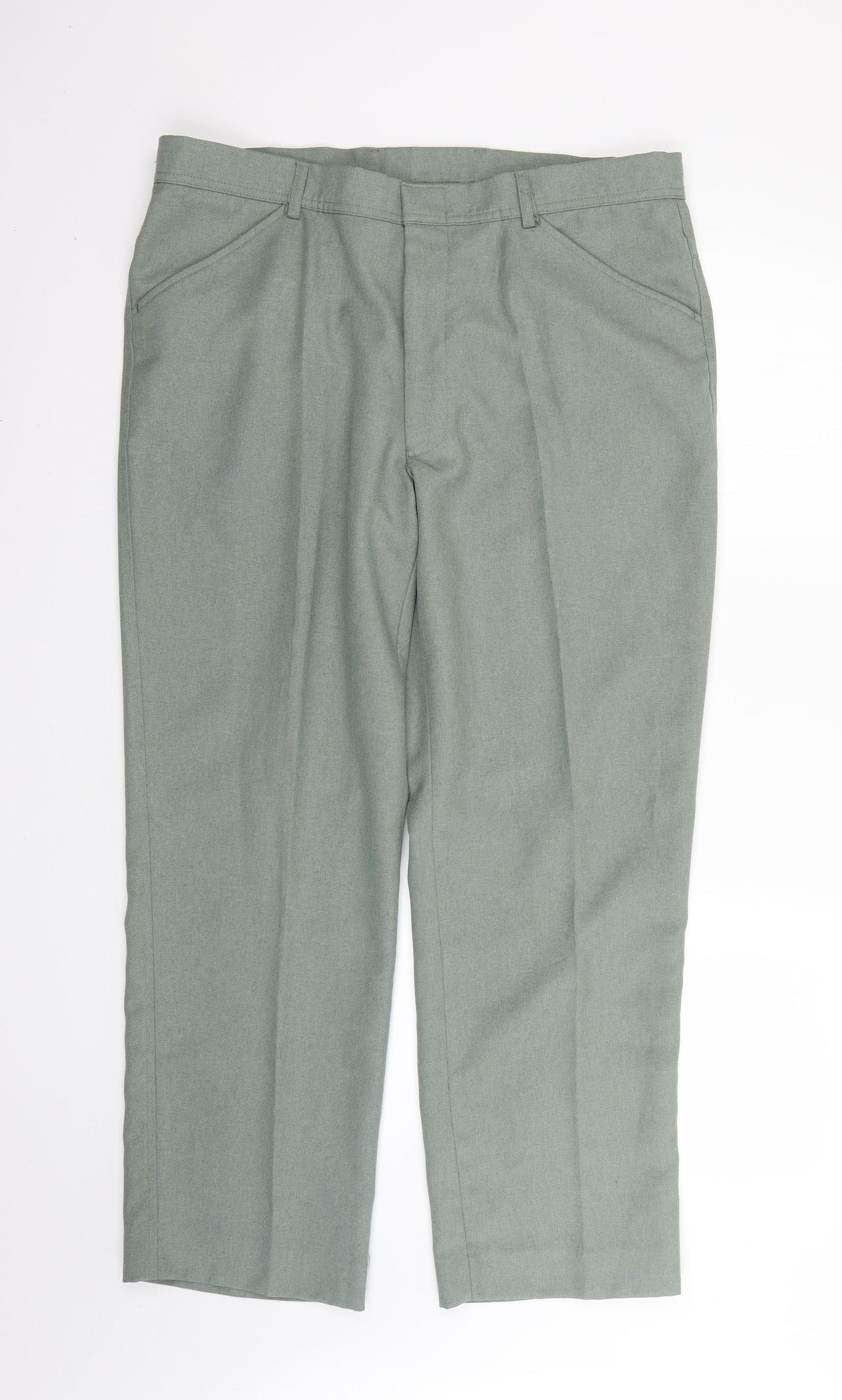 Farah Mens Green   Trousers  Size 38 L28 in