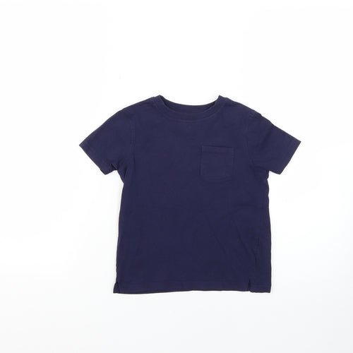 George Boys Blue   Basic T-Shirt Size 3-4 Years