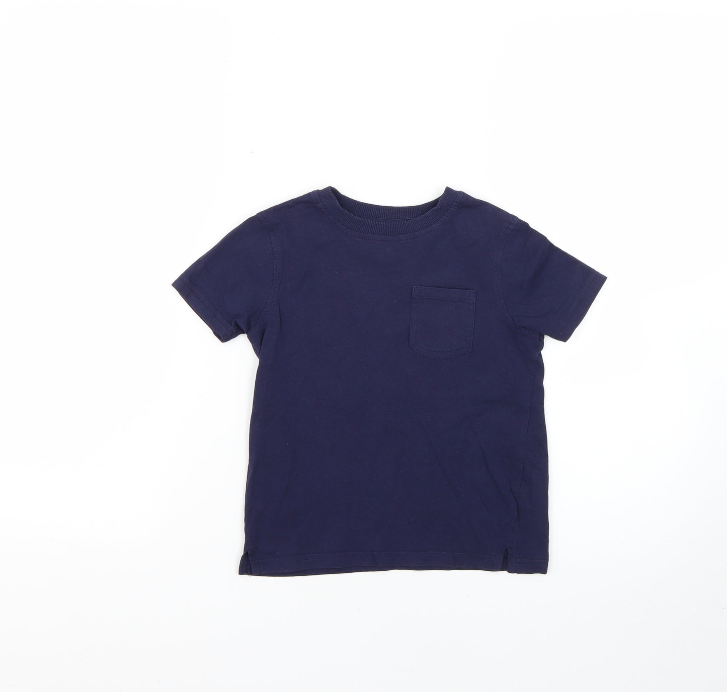 George Boys Blue   Basic T-Shirt Size 3-4 Years
