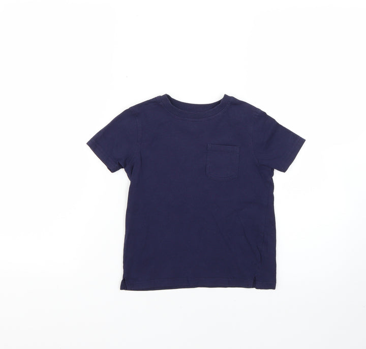 George Boys Blue   Basic T-Shirt Size 3-4 Years