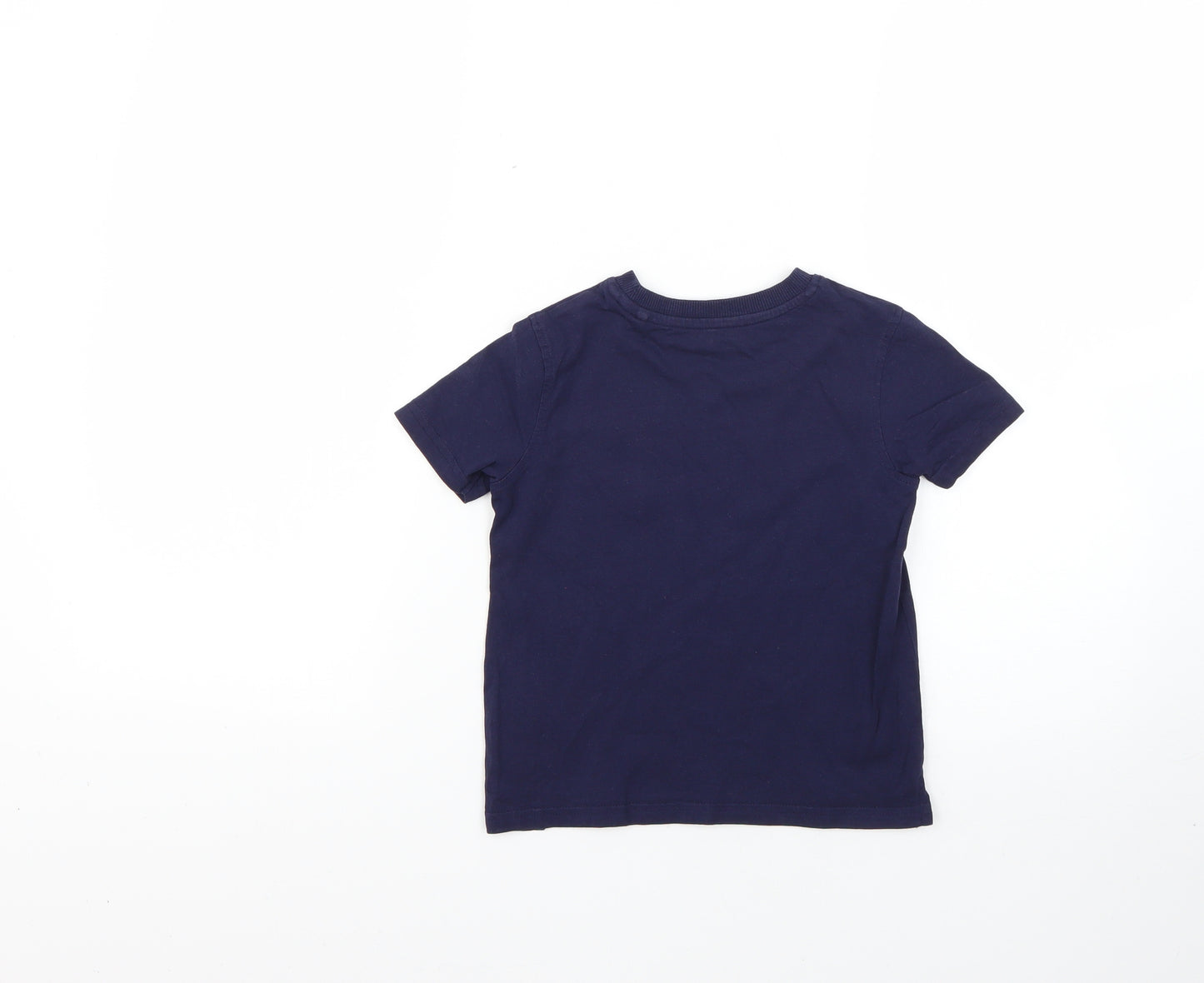 George Boys Blue   Basic T-Shirt Size 3-4 Years