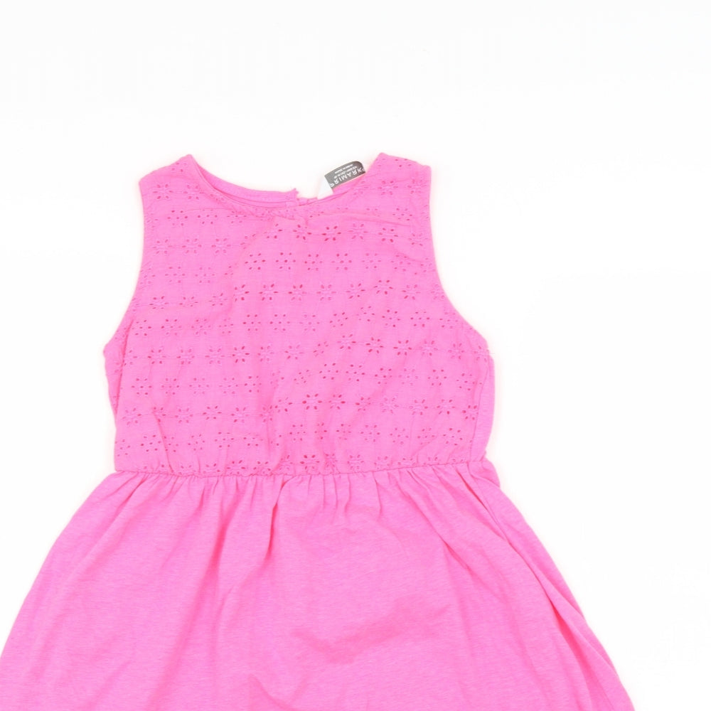 Primark Girls Pink   Fit & Flare  Size 10-11 Years