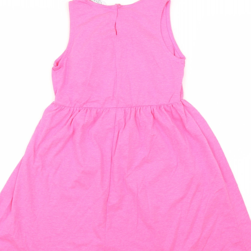 Primark Girls Pink   Fit & Flare  Size 10-11 Years