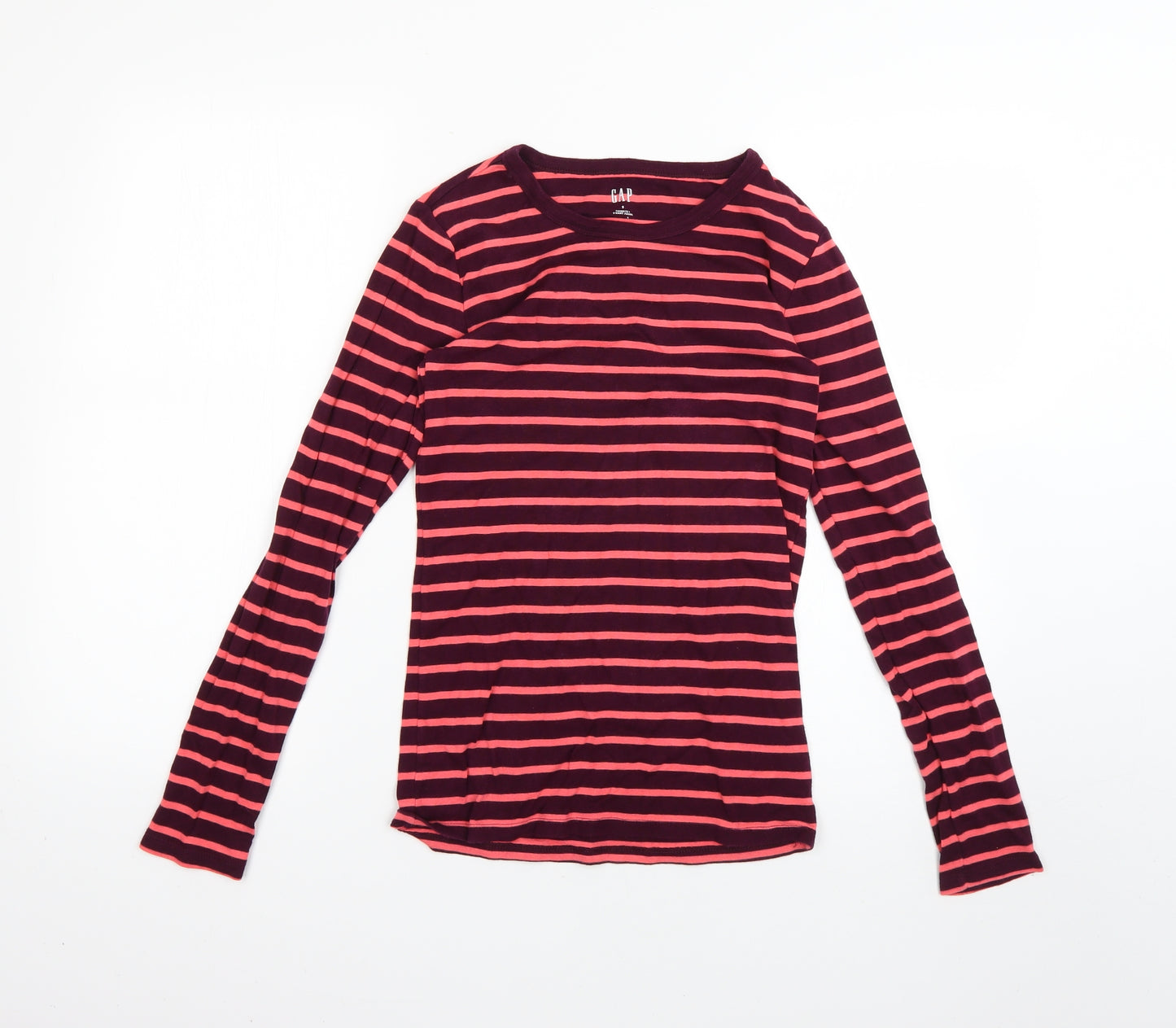 Gap Womens Multicoloured Striped  Basic T-Shirt Size XS