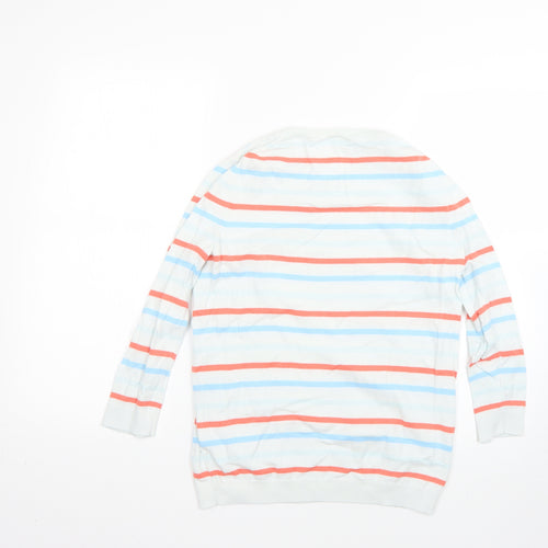 Gap Womens Multicoloured Striped  Pullover Jumper Size XS