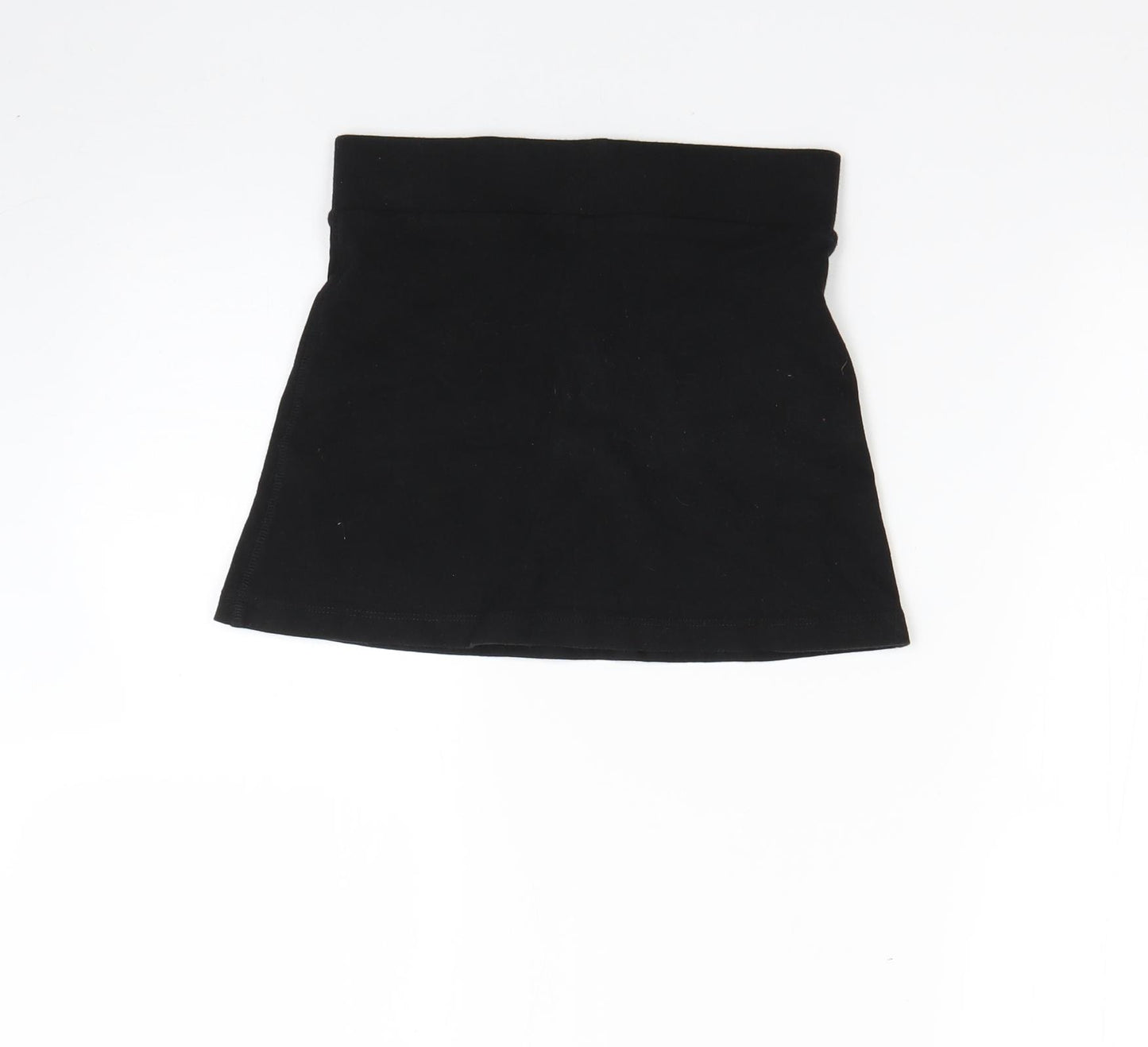 Marks and Spencer Girls Black   Mini Skort Size 7-8 Years