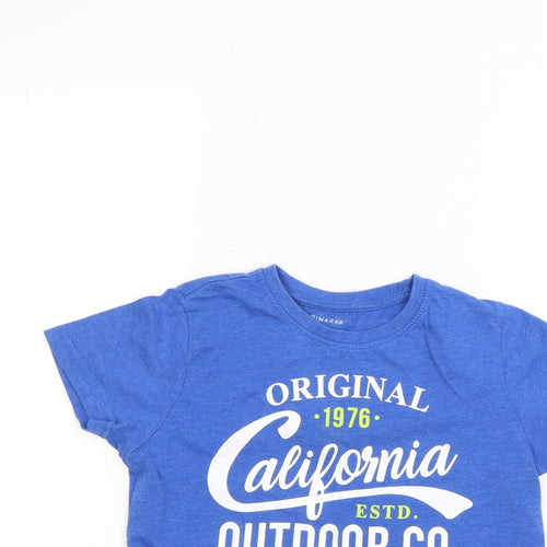 Primark Boys Blue   Basic T-Shirt Size 8-9 Years