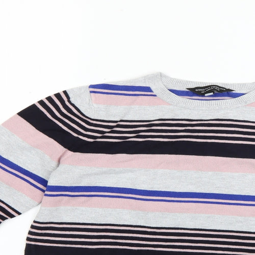 Dorothy Perkins Womens Multicoloured Striped  Pullover Jumper Size 12