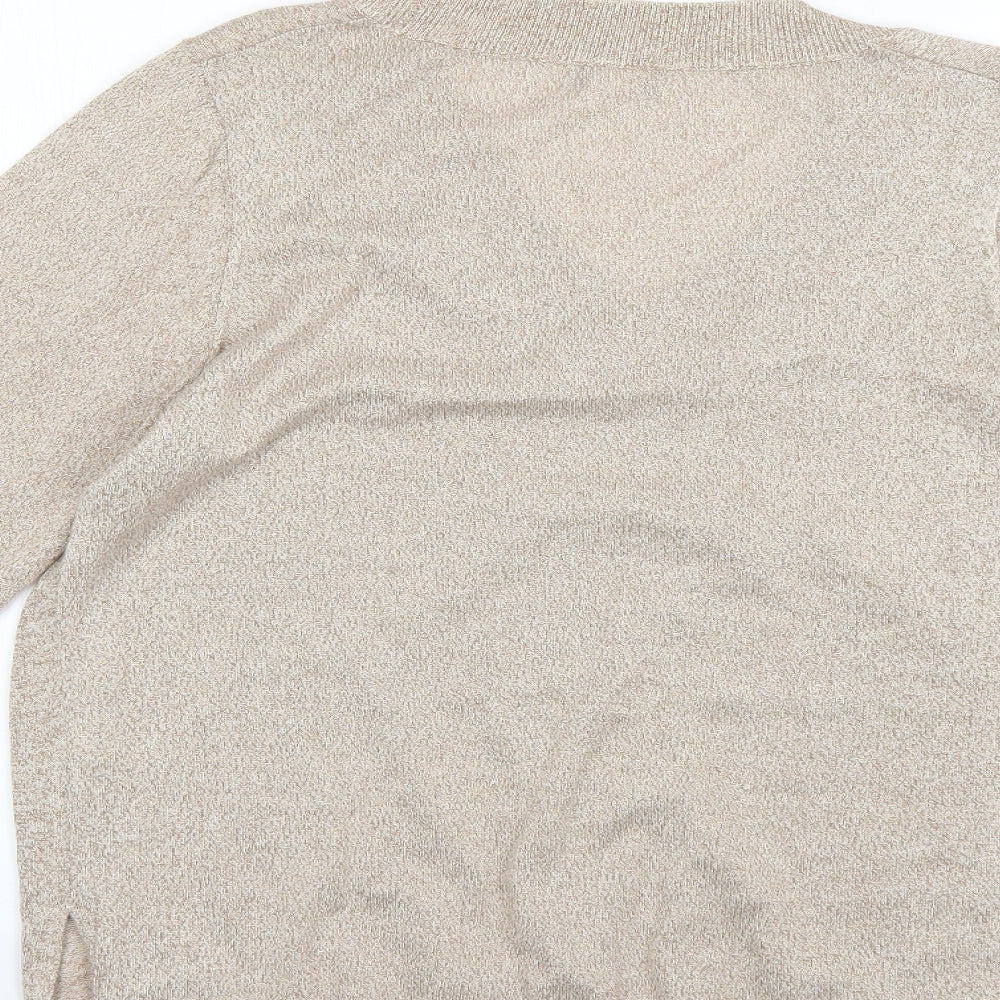 F&F Womens Gold   Pullover Jumper Size 18