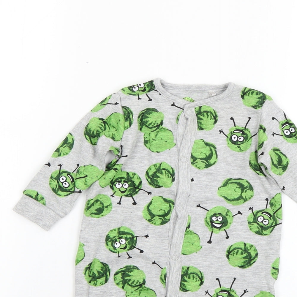 NEXT Baby Multicoloured Geometric  Babygrow One-Piece Size 0-3 Months
