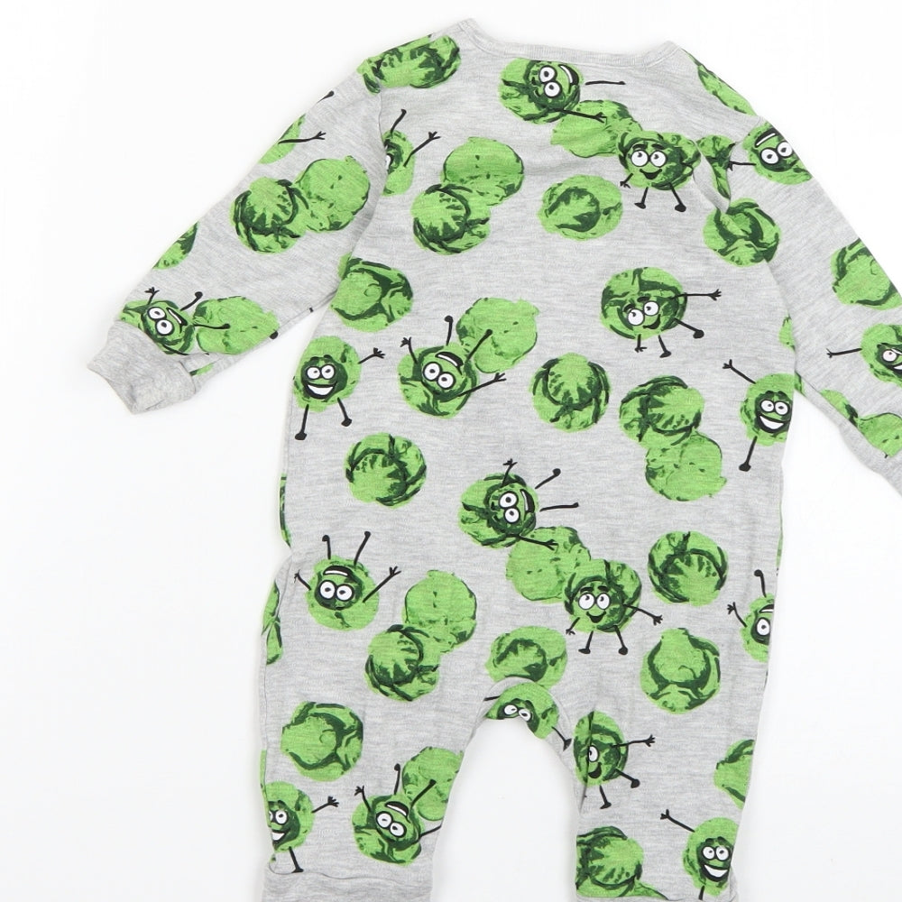 NEXT Baby Multicoloured Geometric  Babygrow One-Piece Size 0-3 Months