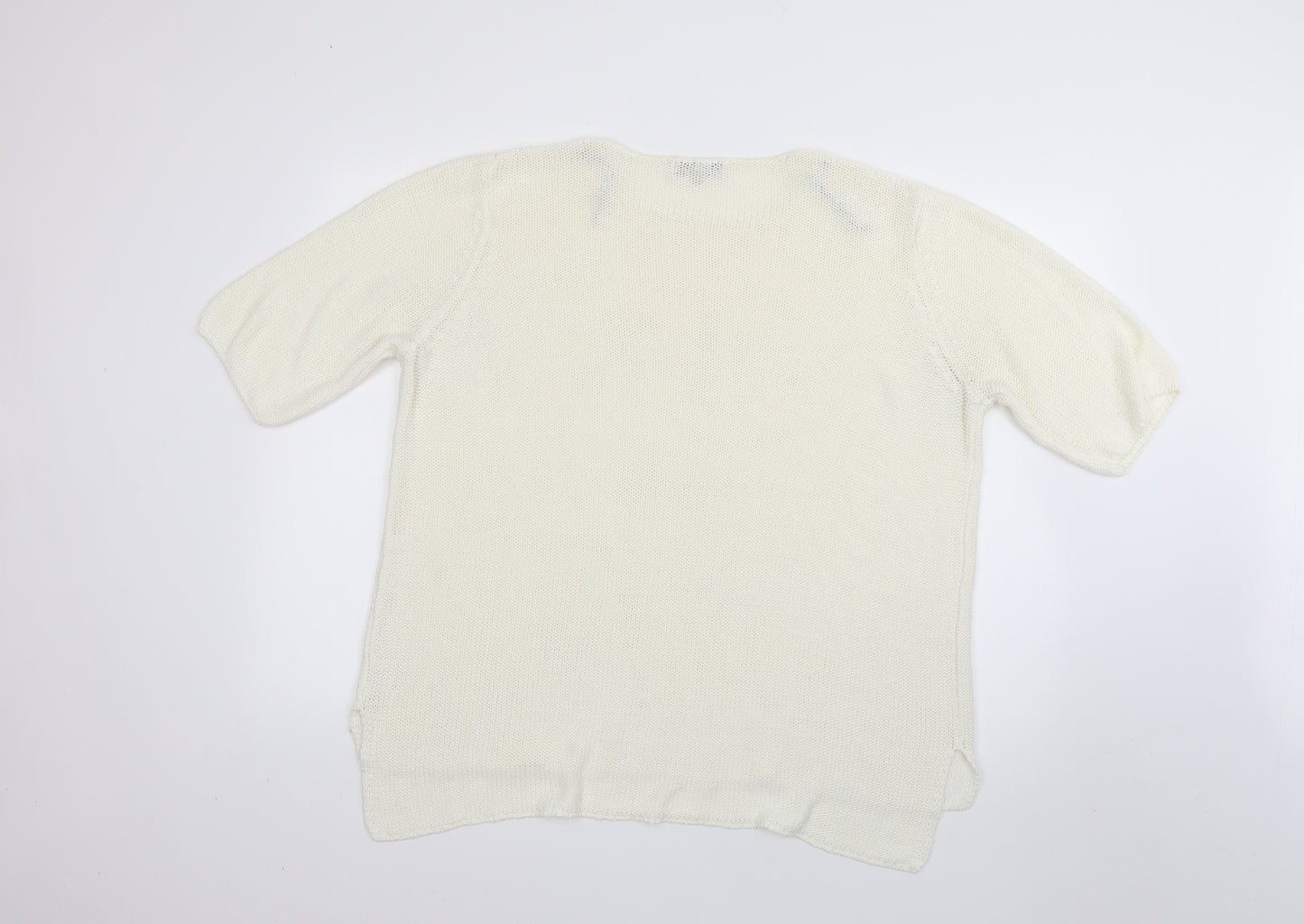 rogers+rogers Womens White   Pullover Jumper Size 20