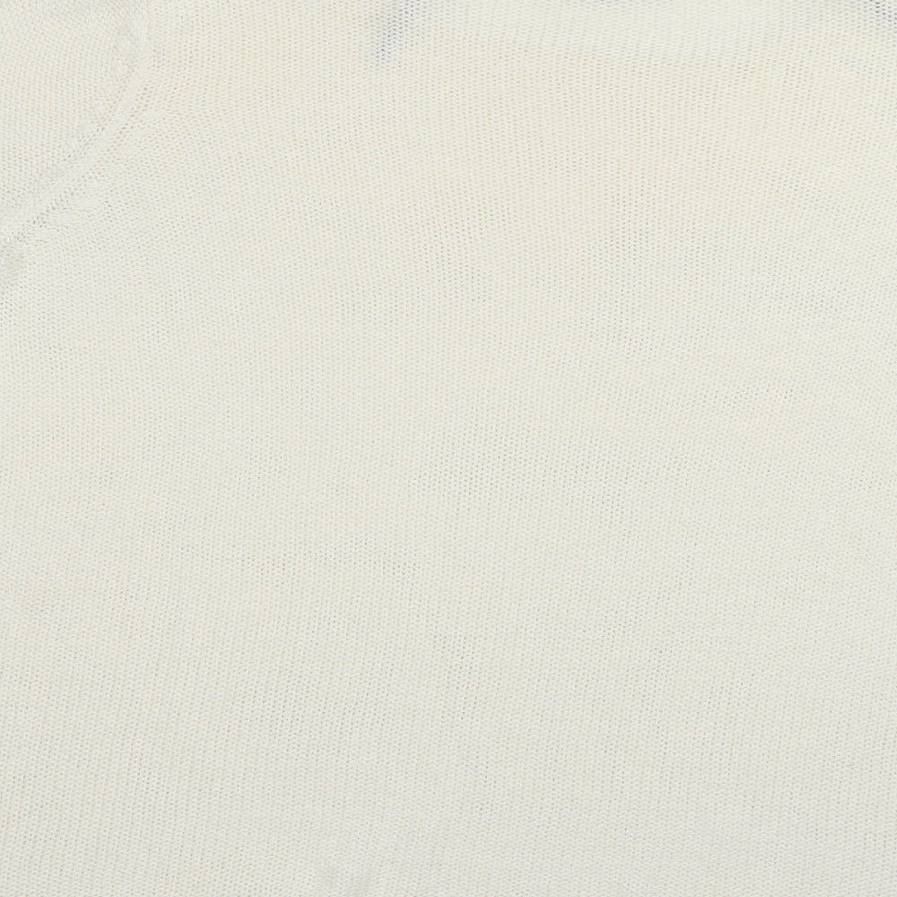 rogers+rogers Womens White   Pullover Jumper Size 20