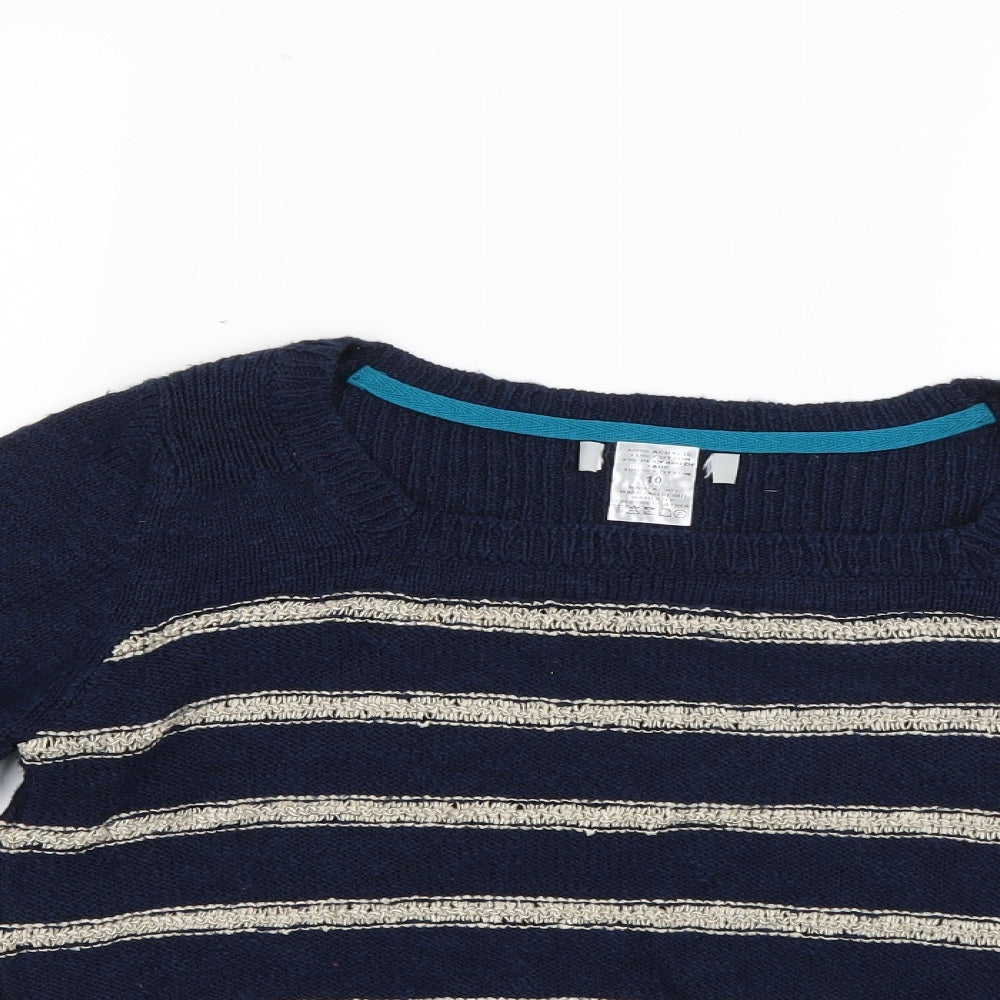 Preworn Womens Blue   Pullover Jumper Size 10