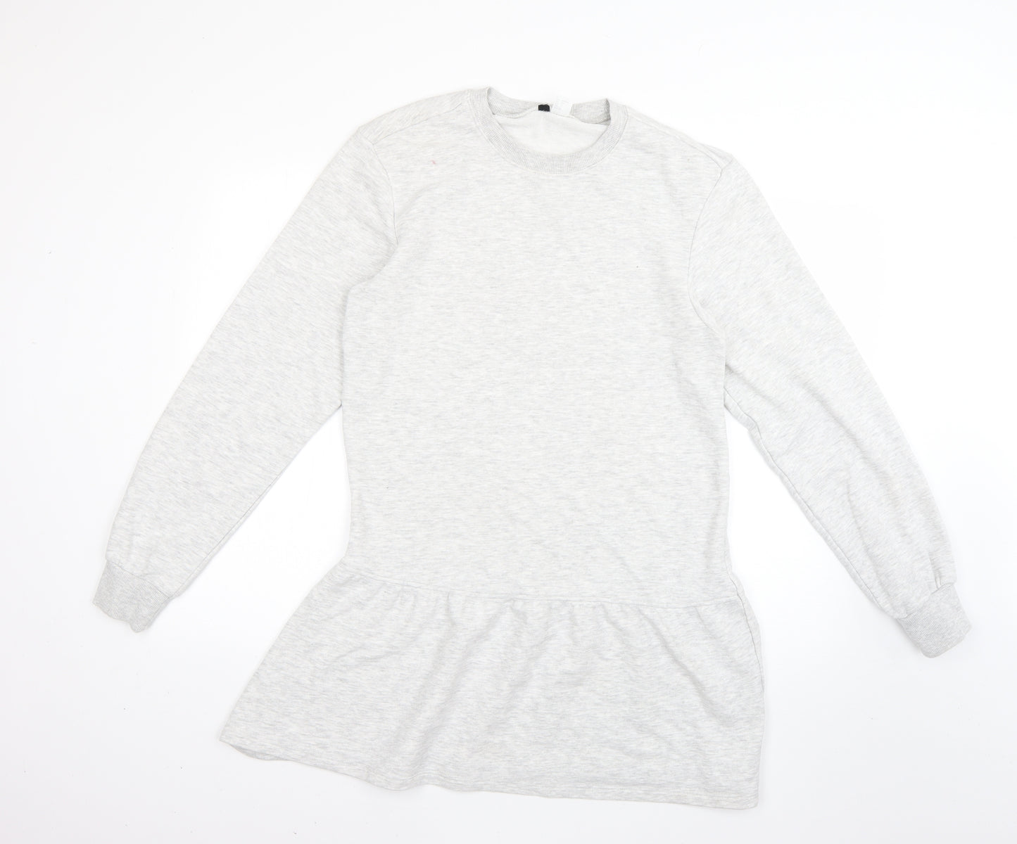 H&M Womens Grey   Jumper Dress  Size XS