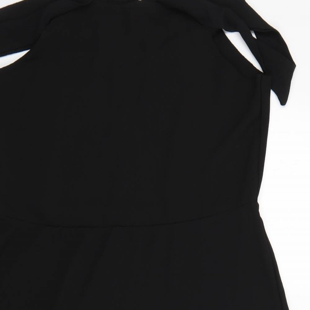 b you Womens Black   Fit & Flare  Size 16