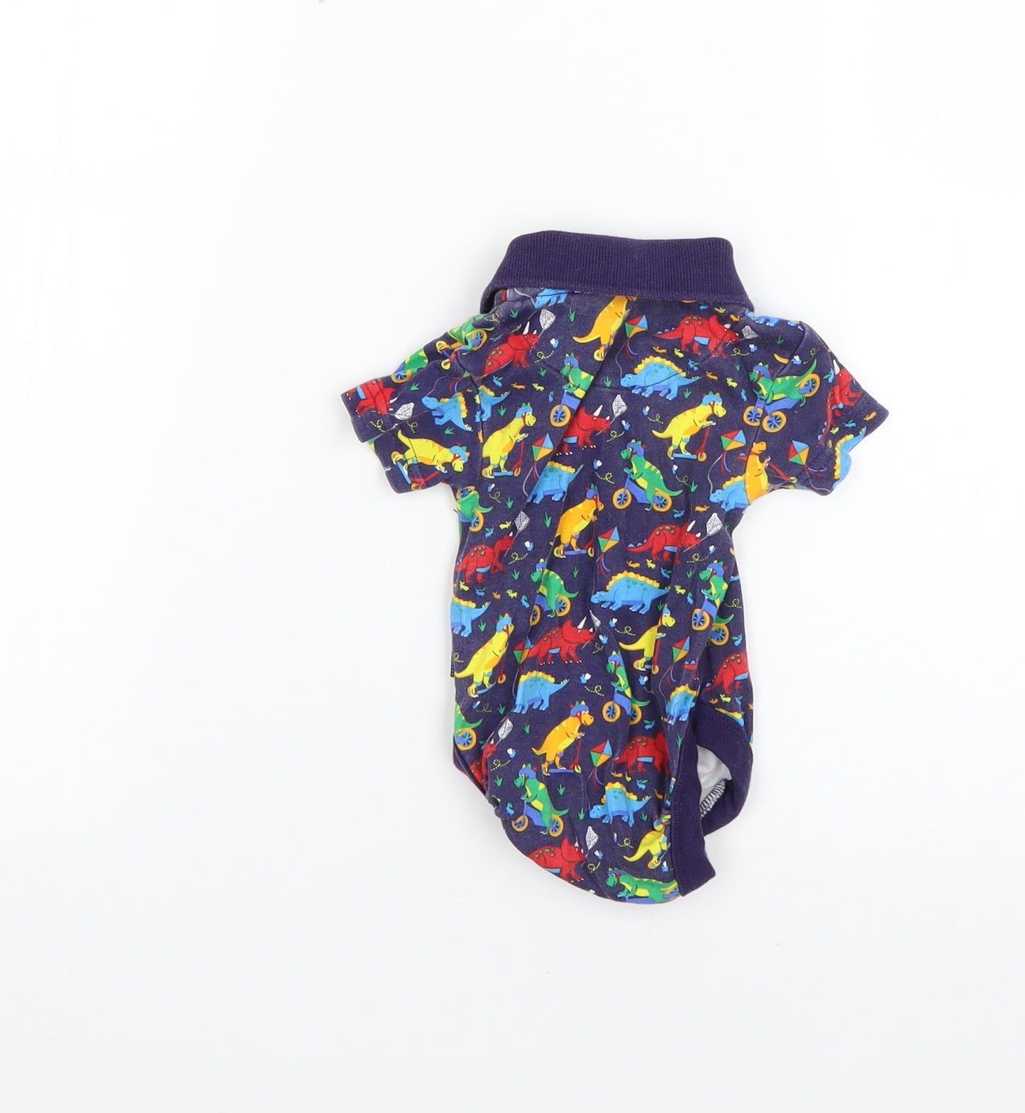 JoJo Maman Bébé Baby Multicoloured Geometric  Babygrow One-Piece Size 0-3 Months