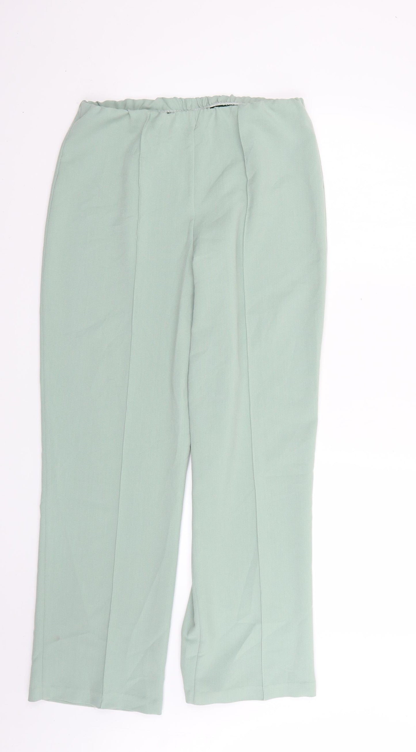 emma Womens Green   Trousers  Size 12 L27 in