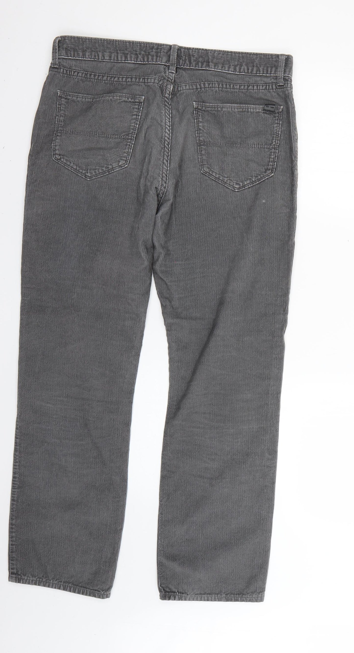 Marks and Spencer Mens Grey   Straight Jeans Size 34 L28 in
