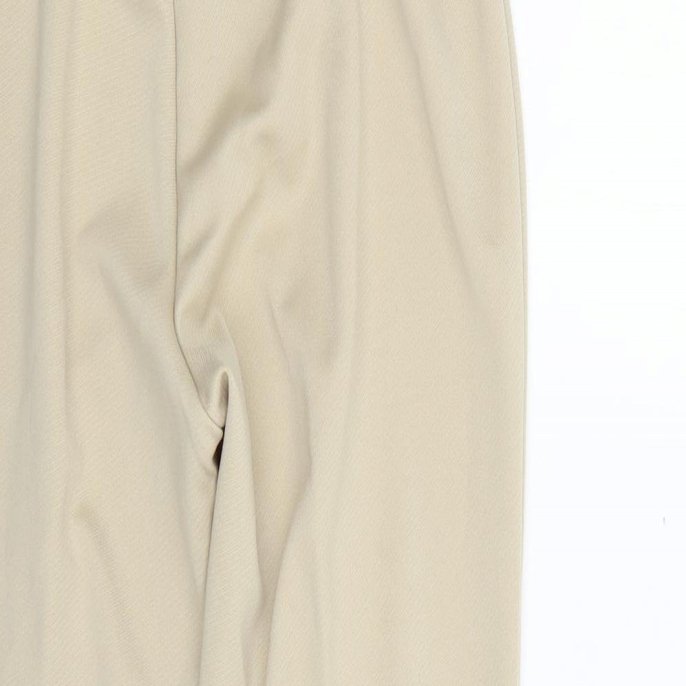 Damart Womens Beige   Trousers  Size 14 L24 in