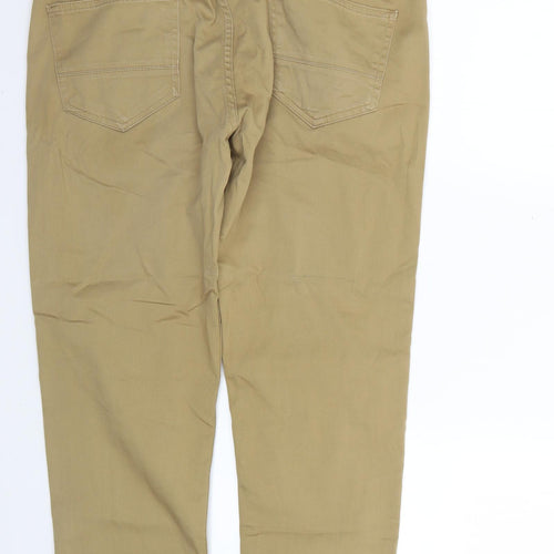 Zara Mens Brown   Straight Jeans Size 34 L29 in