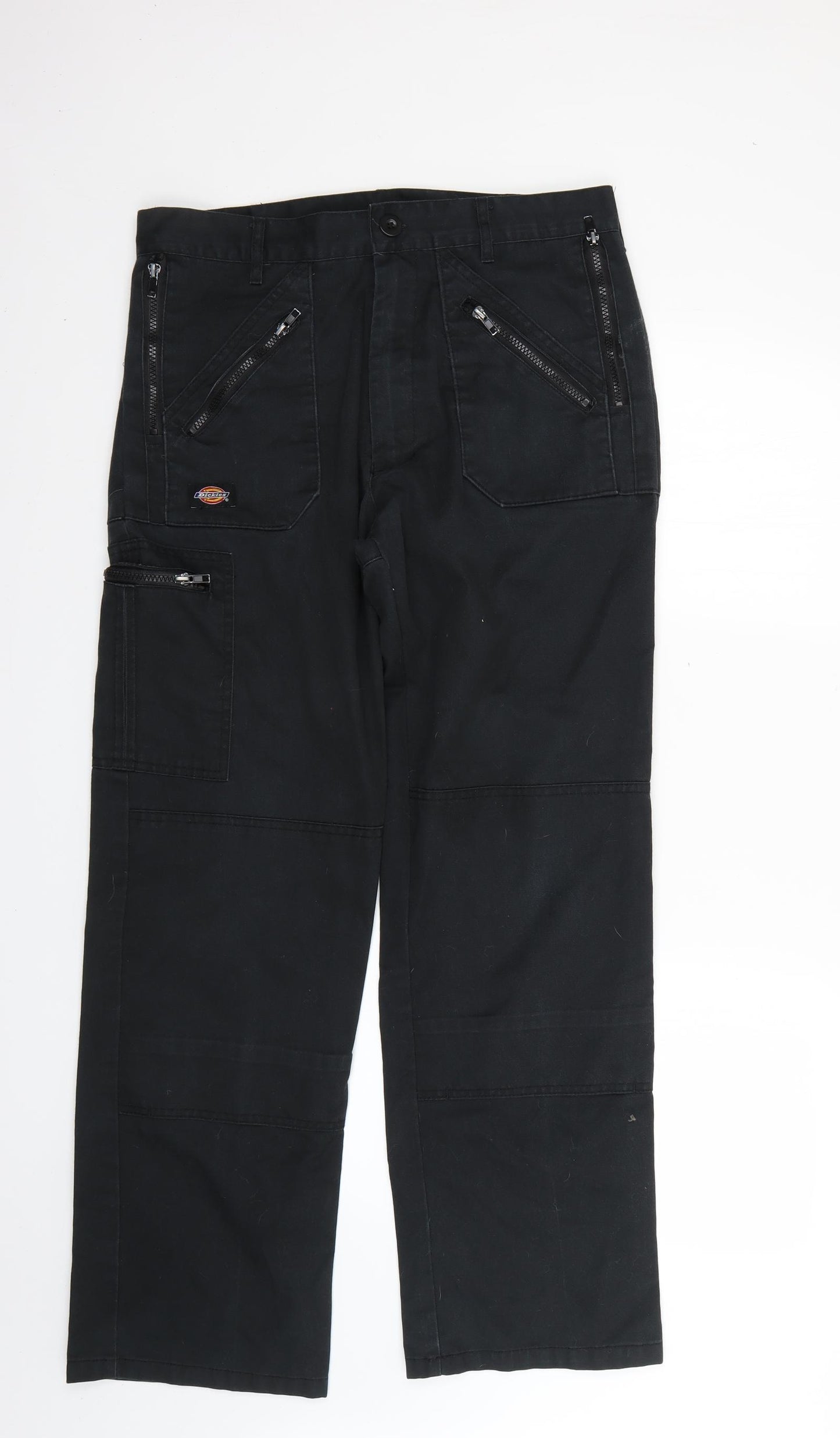 Dickies Mens Black   Trousers  Size 32 L29 in