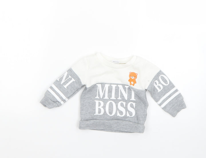 Preworn Baby Multicoloured   Pullover Jumper Size 3-6 Months