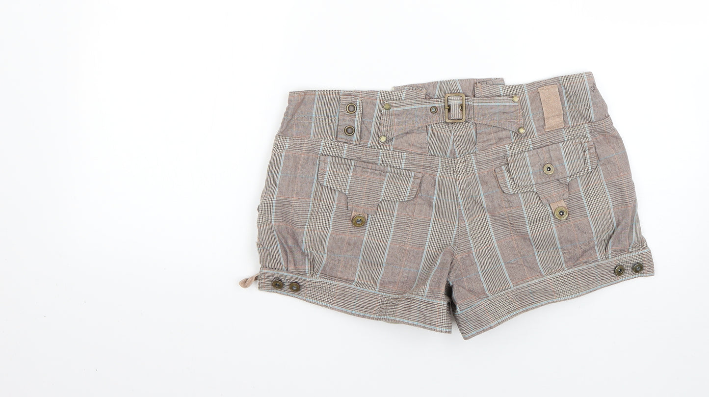 River Island Womens Brown   Cut-Off Shorts Size 12