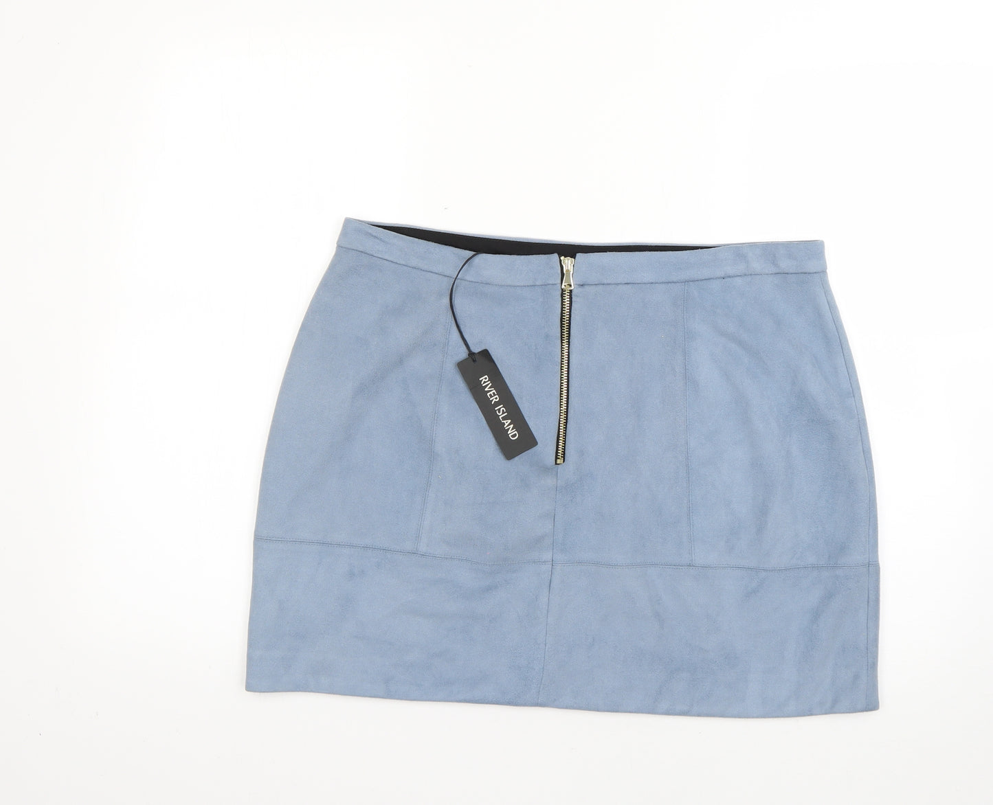 River Island Womens Blue   Mini Skirt Size 16