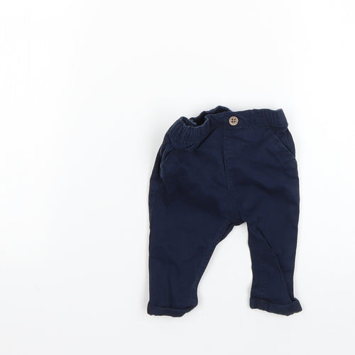 NEXT Baby Blue   Cropped Trousers Size 0-3 Months
